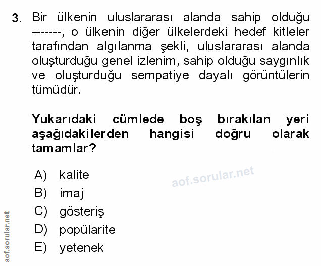 Soru 3