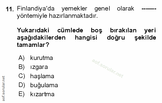 Soru 11
