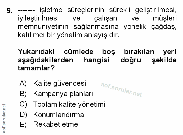 Soru 9