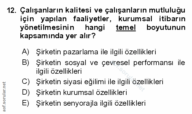 Soru 12