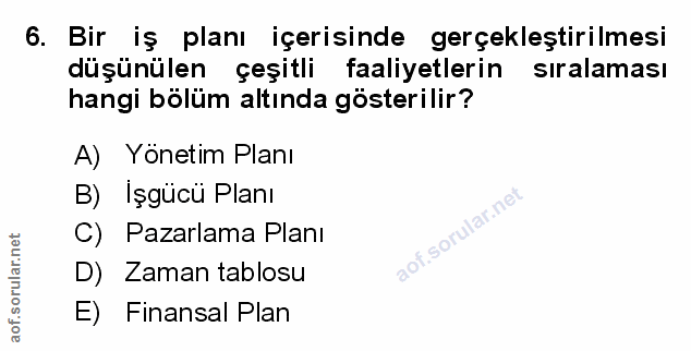 Soru 6
