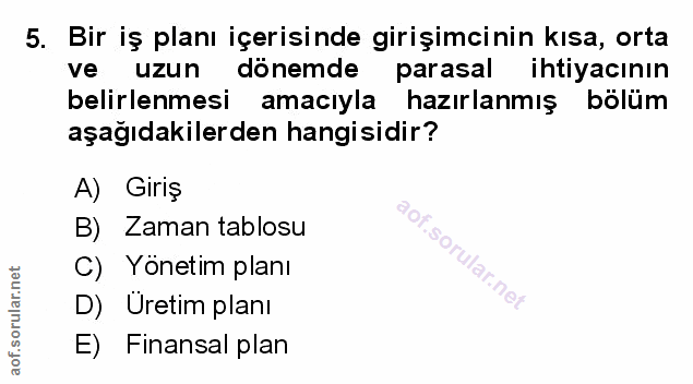 Soru 5