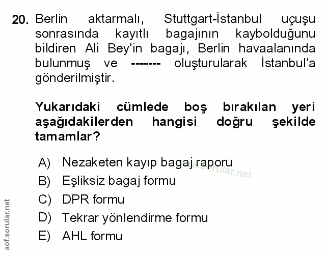 Soru 20