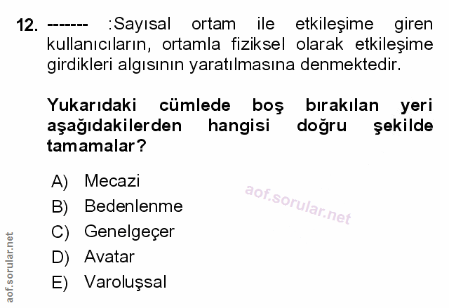 Soru 12