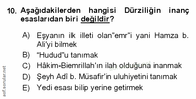 Soru 10