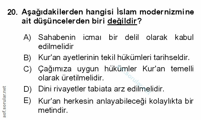 Soru 20