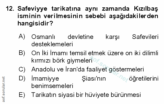 Soru 12