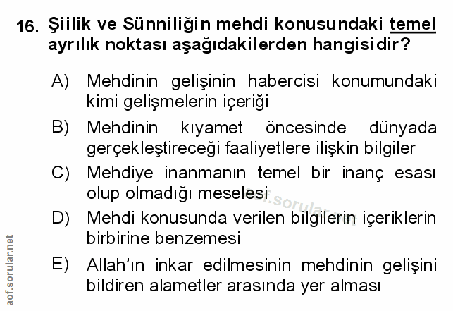 Soru 16