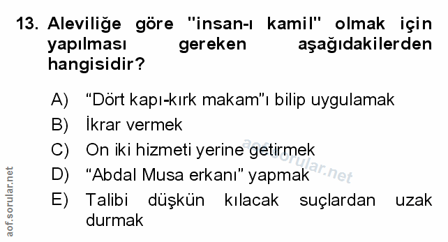 Soru 13
