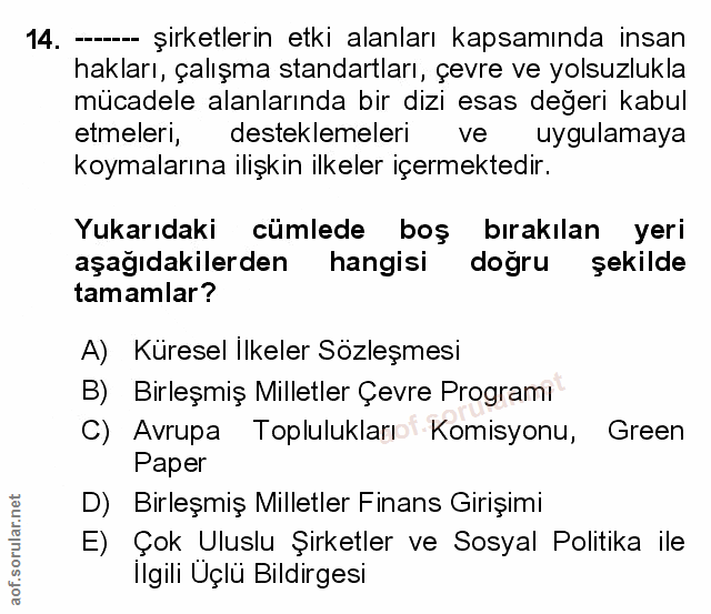 Soru 14