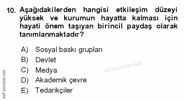 Soru 10