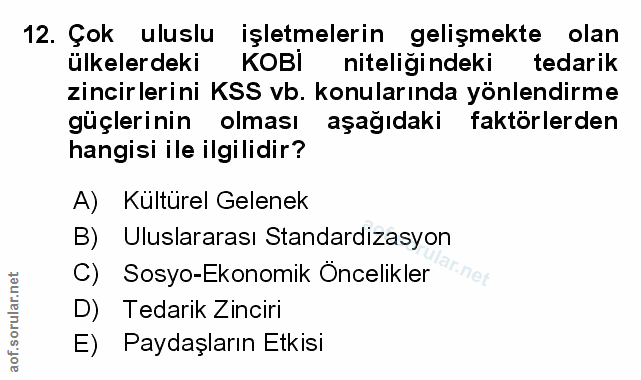 Soru 12