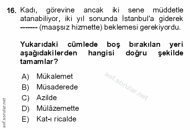 Soru 16