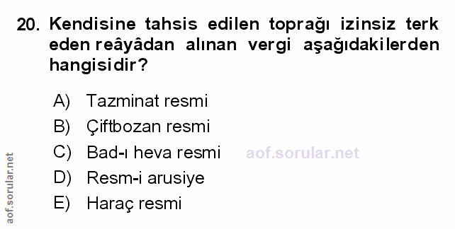 Soru 20