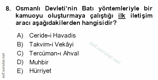 Soru 8