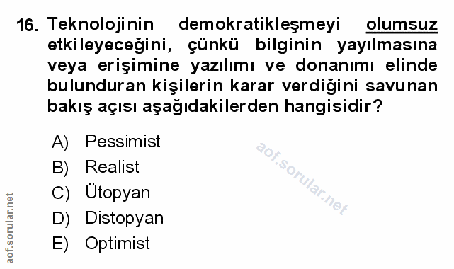 Soru 16