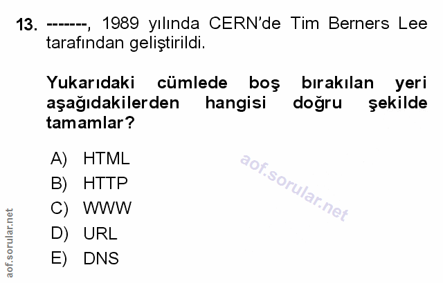 Soru 13