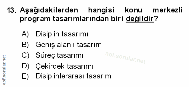 Soru 13