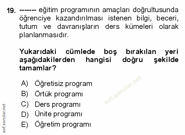 Soru 19