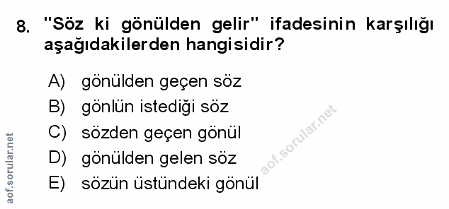 Soru 8