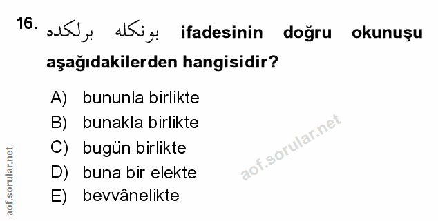 Soru 16