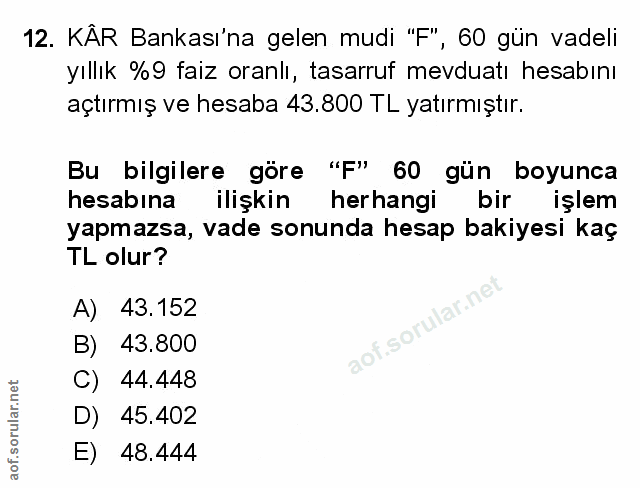 Soru 12