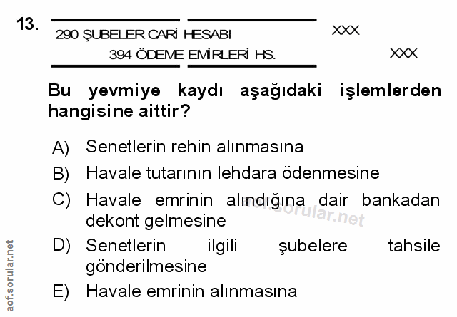 Soru 13