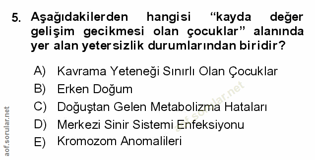 Soru 5