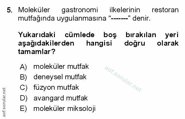Soru 5