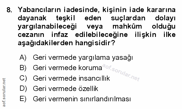 Soru 8