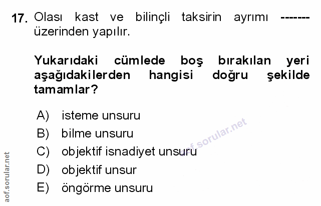 Soru 17