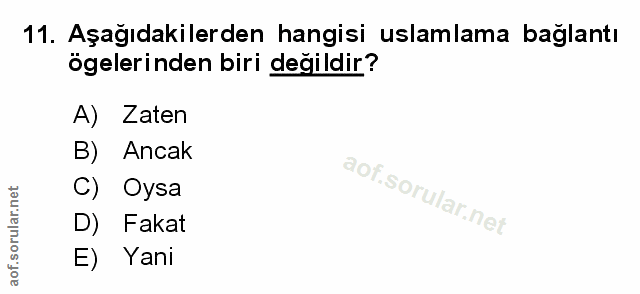 Soru 11
