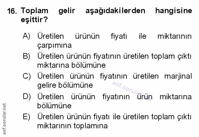 Soru 16