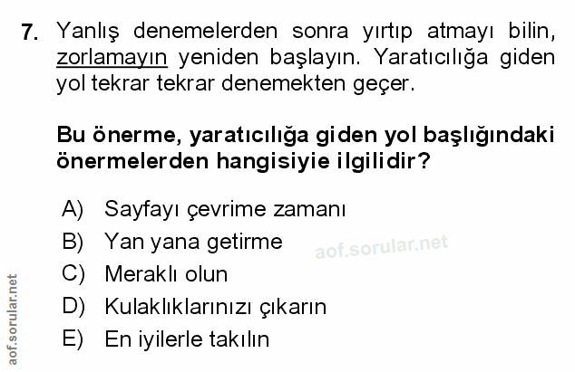 Soru 7