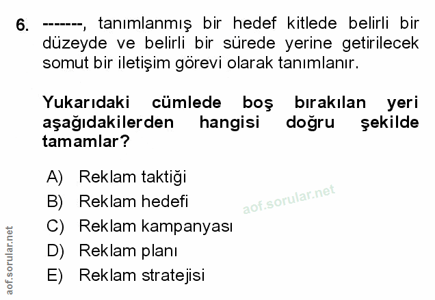 Soru 6