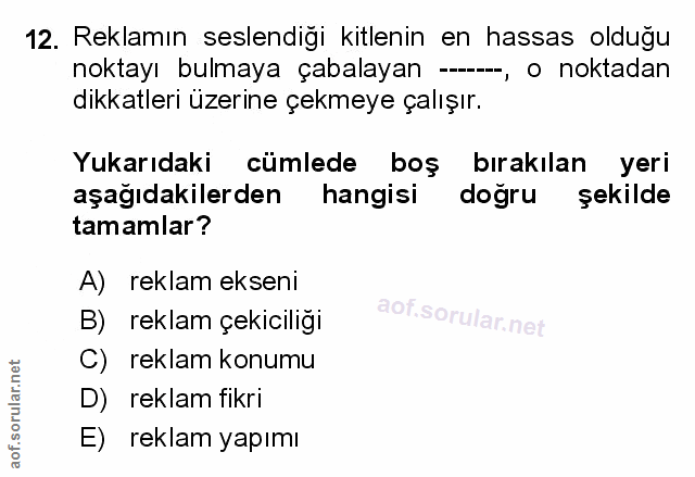 Soru 12