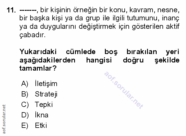 Soru 11