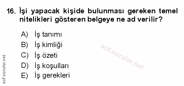 Soru 16
