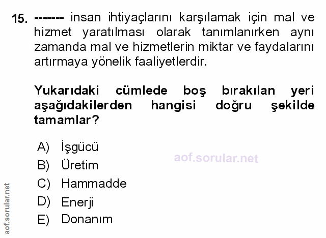 Soru 15