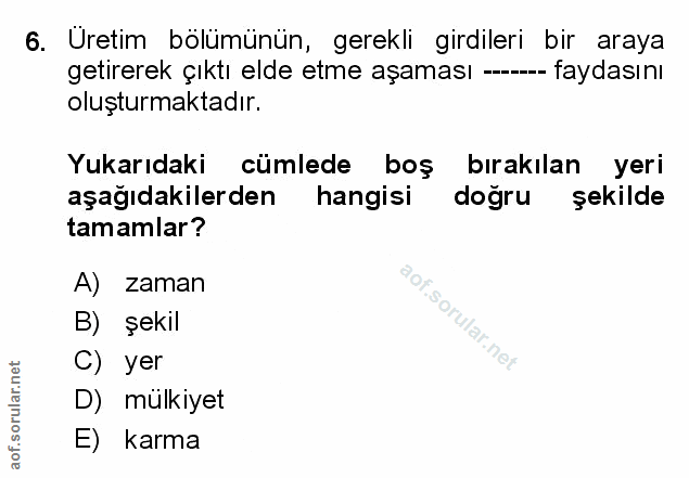 Soru 6