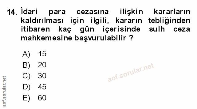 Soru 14