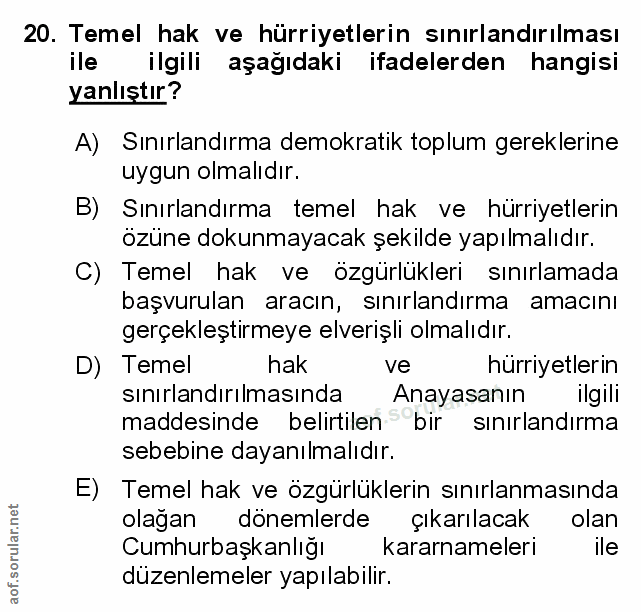 Soru 20