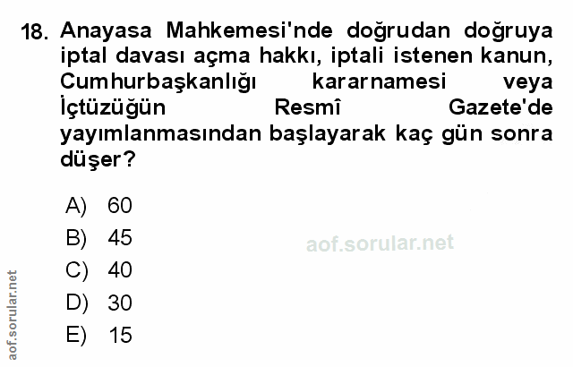 Soru 18