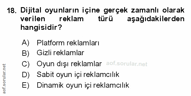 Soru 18