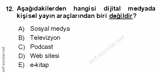 Soru 12