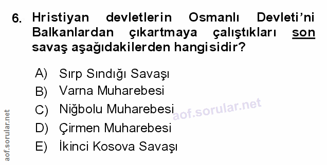 Soru 6
