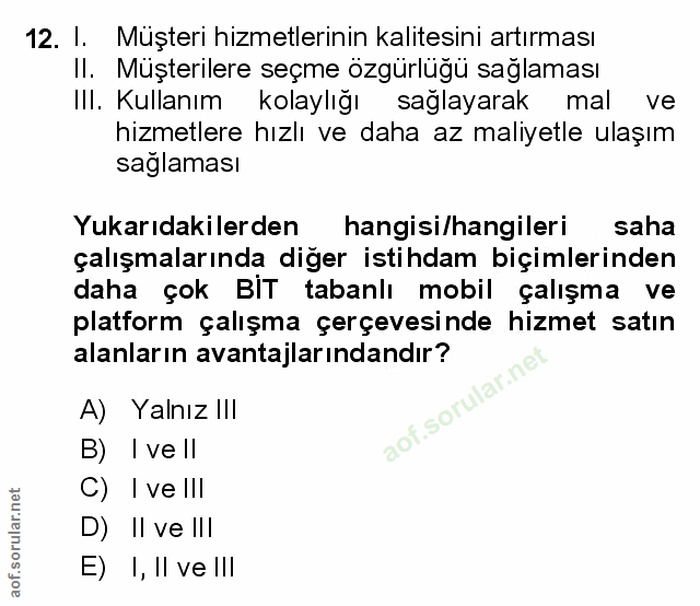 Soru 12