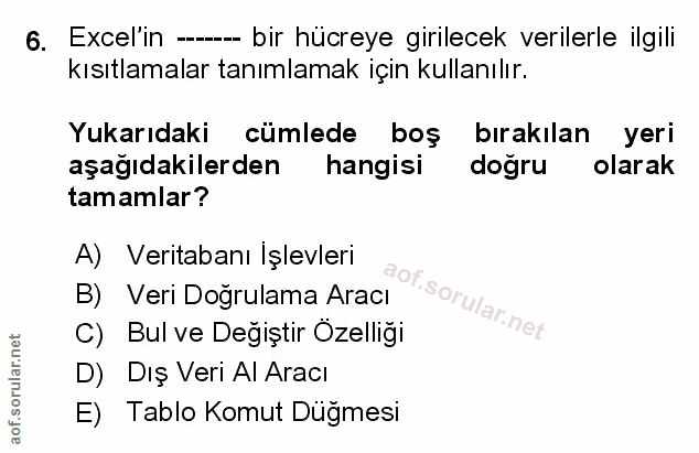 Soru 6