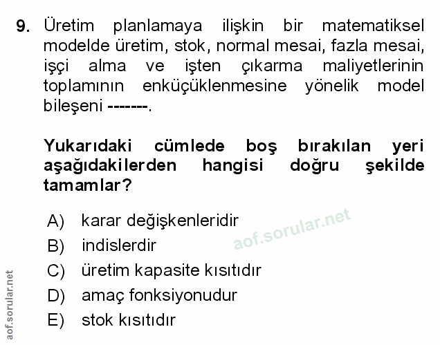 Soru 9