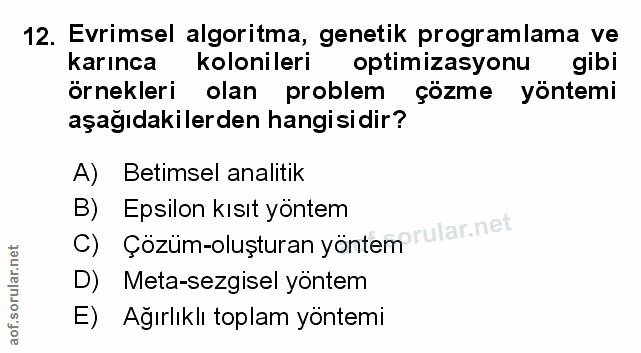 Soru 12